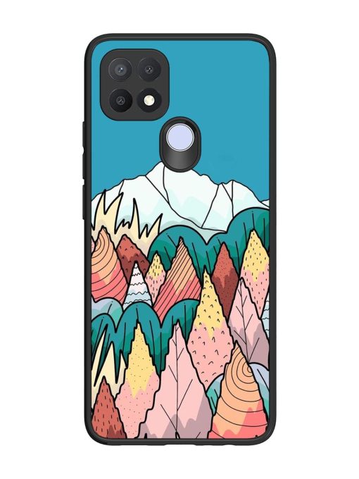 Mountain Dreamscape Glossy Soft Edge Case for Oppo A15S Chachhi