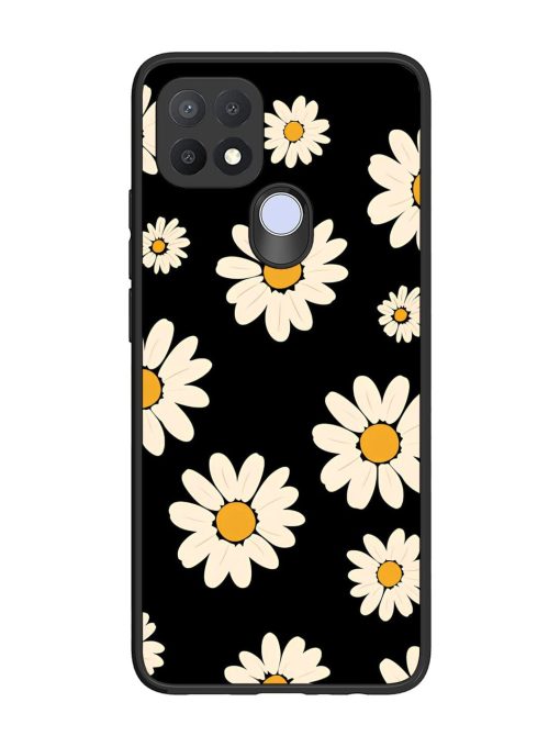 Daisies In The Night Glossy Soft Edge Case for Oppo A15S Chachhi