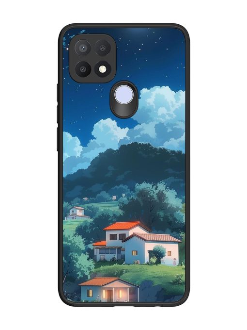 Peaceful Nightscape Glossy Soft Edge Case for Oppo A15S
