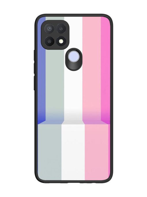 Pastel Palette Glossy Soft Edge Case for Oppo A15S