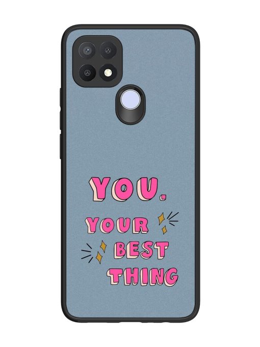 Self-Love Sparkles Glossy Soft Edge Case for Oppo A15S Chachhi