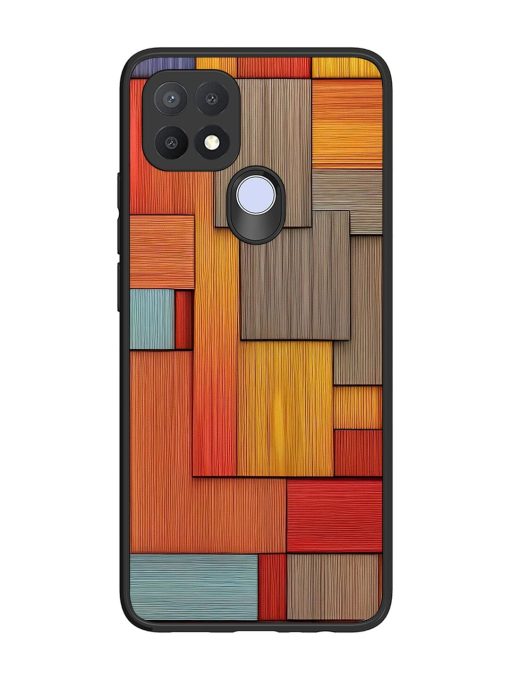 Woodsy Wonders Glossy Soft Edge Case for Oppo A15S Chachhi