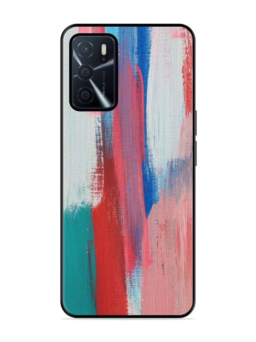 Colorful Chaos Glossy Soft Edge Case for Oppo A16 Chachhi