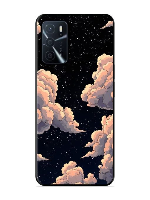 Starry Night Dreams Glossy Soft Edge Case for Oppo A16