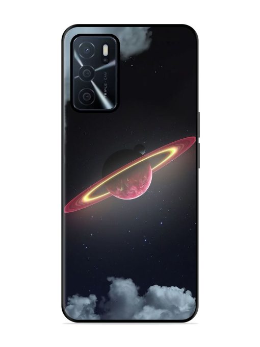 Cosmic Ballet Glossy Soft Edge Case for Oppo A16 Chachhi