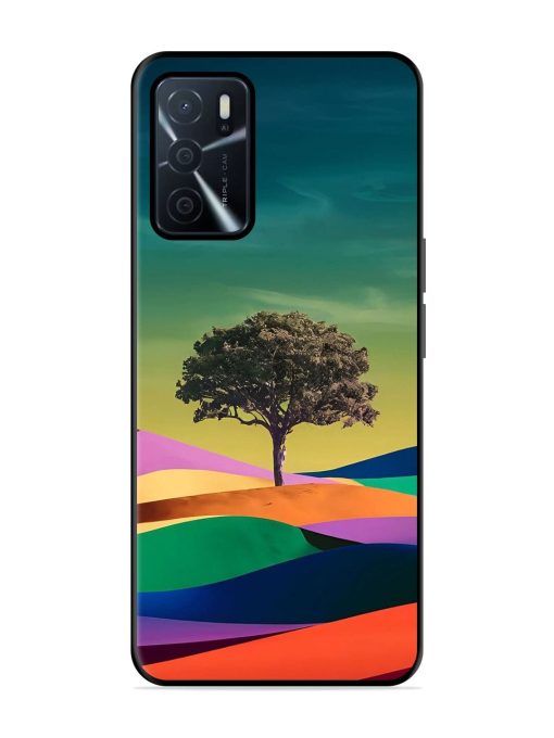 Rainbow'S Lone Sentinel Glossy Soft Edge Case for Oppo A16 Chachhi