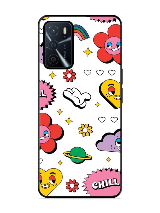 Whimsical Wonderland Glossy Soft Edge Case for Oppo A16