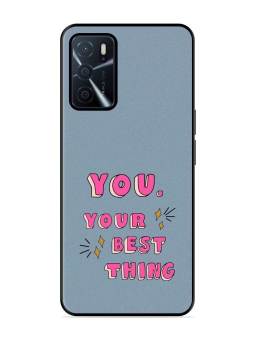 Self-Love Sparkles Glossy Soft Edge Case for Oppo A16