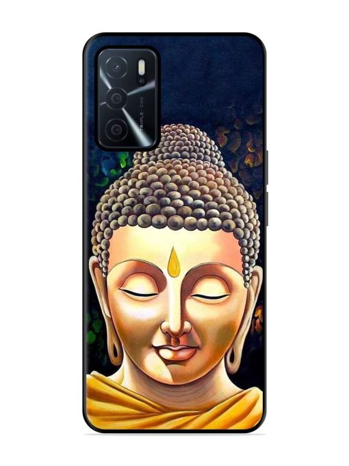 Buddha Face Glossy Soft Edge Case for Oppo A16 Chachhi