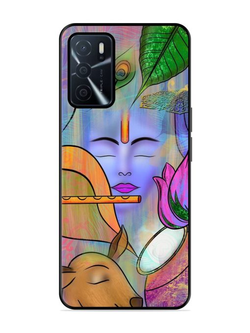 Divine Serenity Glossy Soft Edge Case for Oppo A16 Chachhi