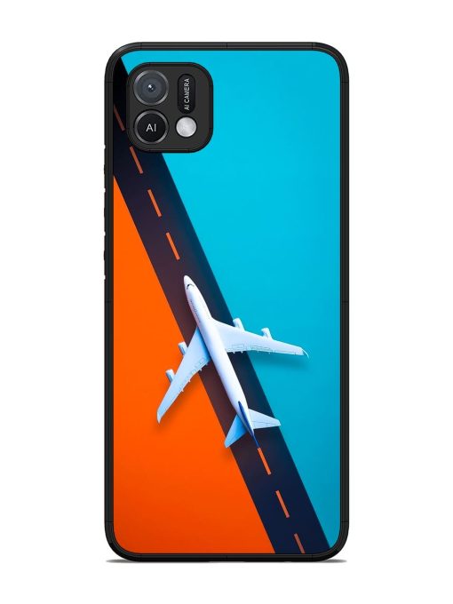 Skyward Bound Glossy Soft Edge Case for Oppo A16K