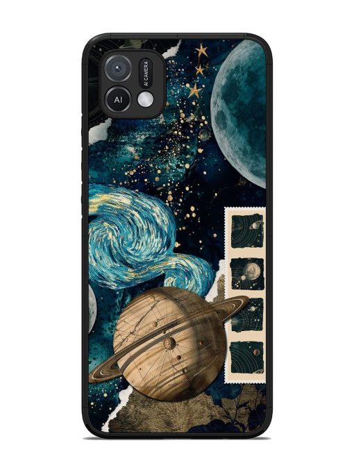 Celestial Tapestry Glossy Soft Edge Case for Oppo A16K