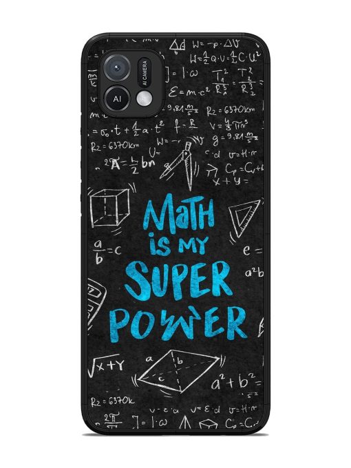 Math Magic Glossy Soft Edge Case for Oppo A16K