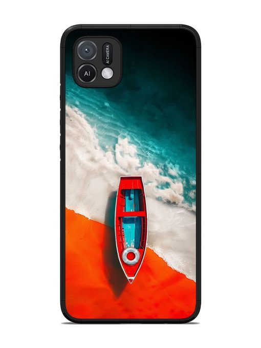 Crimson Tide Glossy Soft Edge Case for Oppo A16K