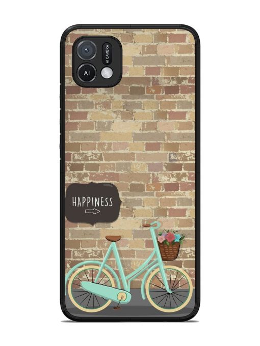 Pedaling Towards Happiness Glossy Soft Edge Case for Oppo A16K