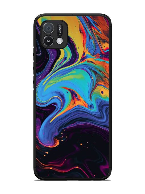 Liquid Dreamscape Glossy Soft Edge Case for Oppo A16K