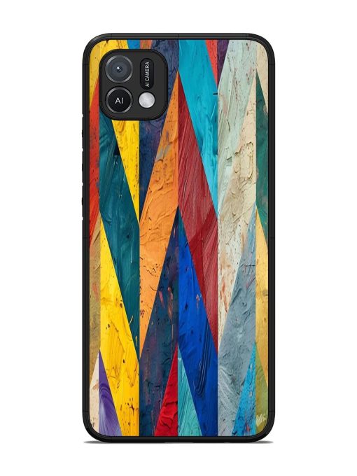 Abstract Tapestry Glossy Soft Edge Case for Oppo A16K