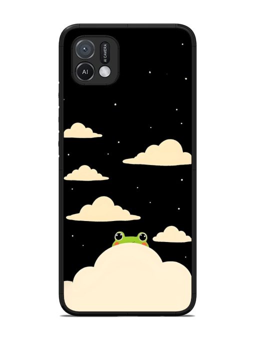 Froggy Night Sky Glossy Soft Edge Case for Oppo A16K