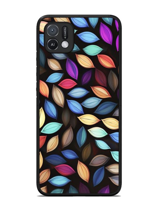 Colorful Kaleidoscope Glossy Soft Edge Case for Oppo A16K