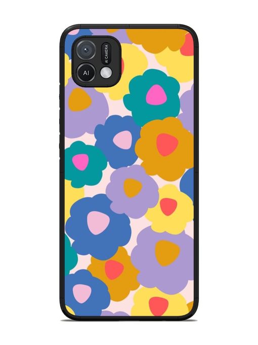 Flower Power Glossy Soft Edge Case for Oppo A16K