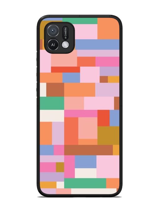 Colorful Chaos Glossy Soft Edge Case for Oppo A16K