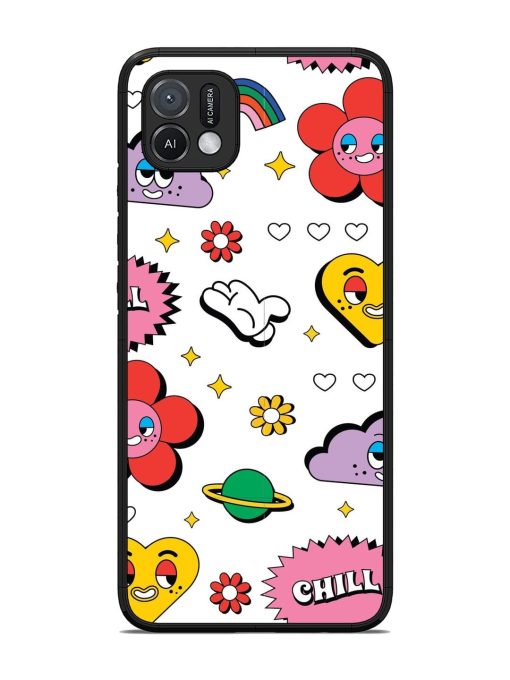 Whimsical Wonderland Glossy Soft Edge Case for Oppo A16K