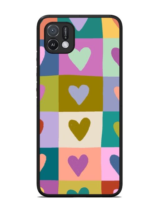 Box Of Hearts Glossy Soft Edge Case for Oppo A16K