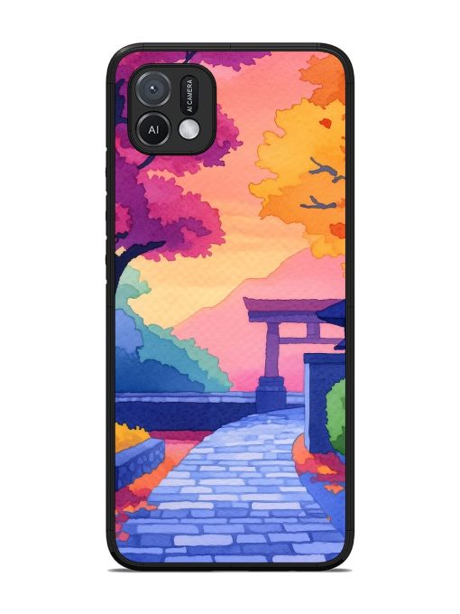 Autumnal Serenity Glossy Soft Edge Case for Oppo A16K