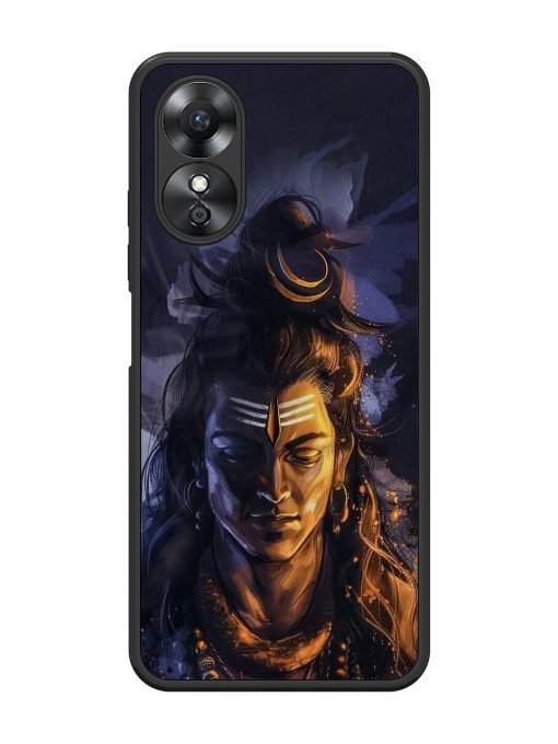 Lord Shiva Glossy Soft Edge Case for Oppo A17 Chachhi