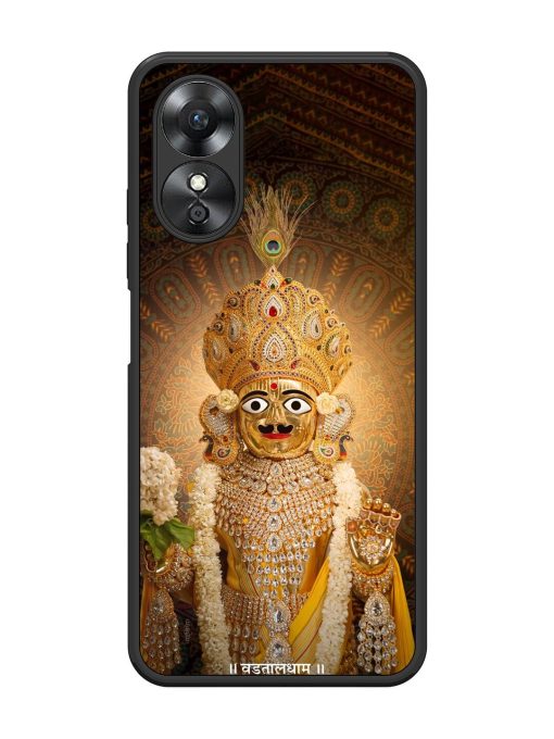 Hare Krishna Maharaj Glossy Soft Edge Case for Oppo A17 Chachhi