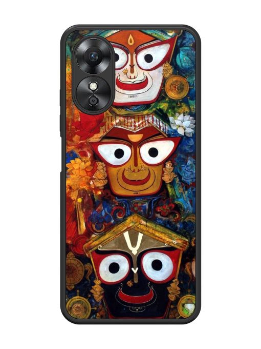 Lord Jagannath Glossy Soft Edge Case for Oppo A17 Chachhi