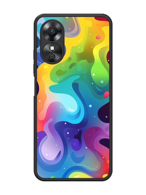 Rainbow River Glossy Soft Edge Case for Oppo A17