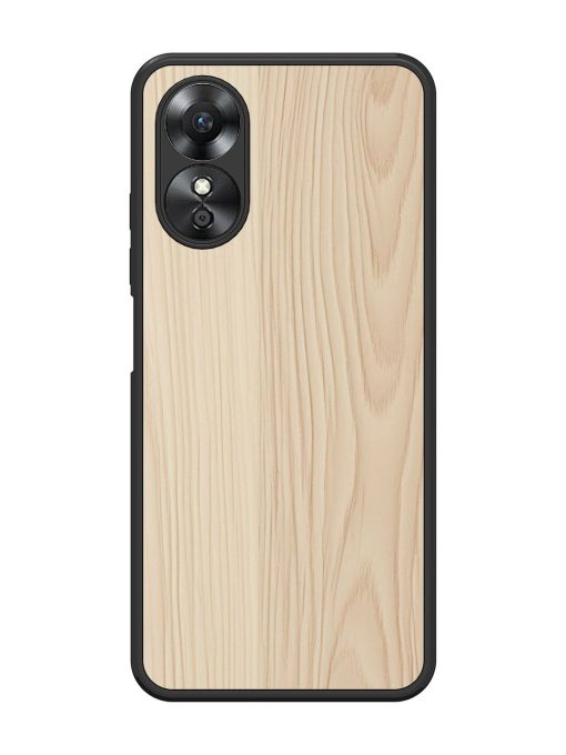 Textured Timber Glossy Soft Edge Case for Oppo A17 Chachhi