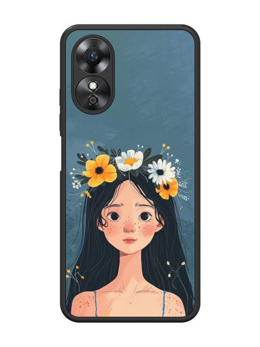 Gurl Art Glossy Soft Edge Case for Oppo A17 Chachhi