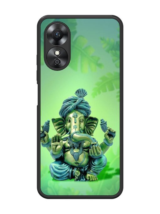 Ganesha, The Remover Of Obstacles Glossy Soft Edge Case for Oppo A17 Chachhi