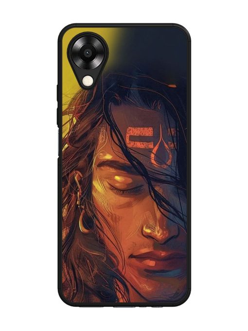 Tranquil Shiva Glossy Soft Edge Case for Oppo A17K Chachhi