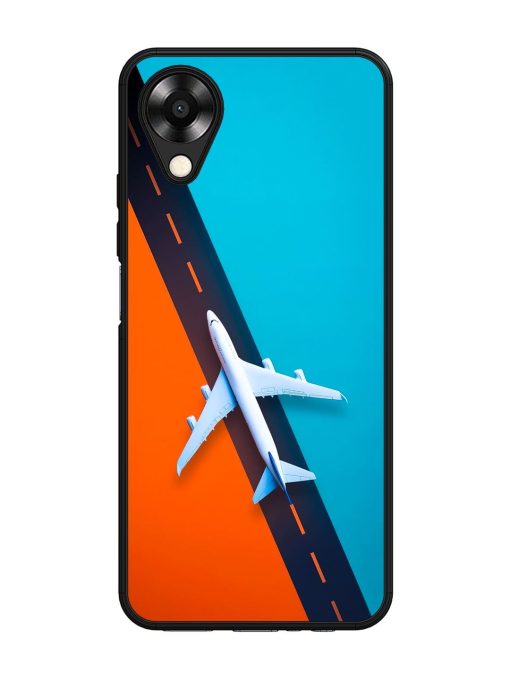 Skyward Bound Glossy Soft Edge Case for Oppo A17K Chachhi