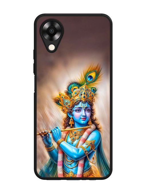 Divine Krishna Glossy Soft Edge Case for Oppo A17K Chachhi