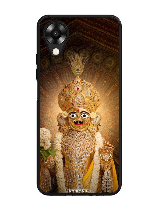 Hare Krishna Maharaj Glossy Soft Edge Case for Oppo A17K Chachhi