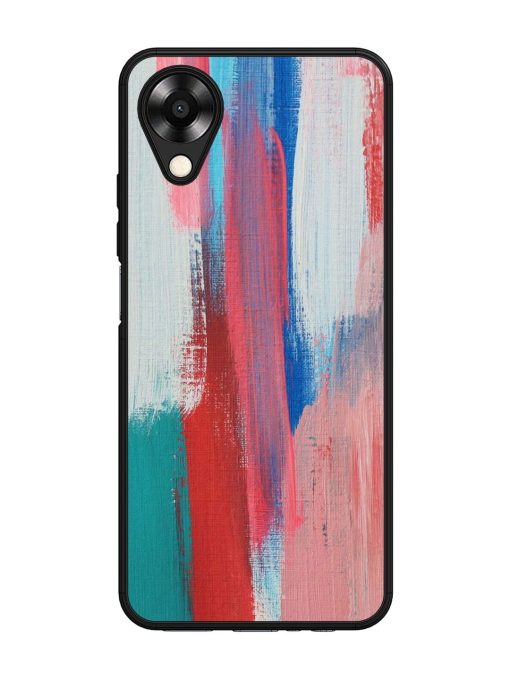 Colorful Chaos Glossy Soft Edge Case for Oppo A17K Chachhi