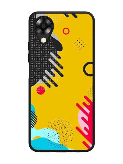 Neon Pop Glossy Soft Edge Case for Oppo A17K Chachhi