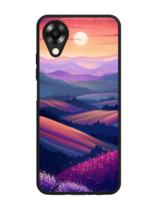 Twilight'S Embrace Glossy Soft Edge Case for Oppo A17K Chachhi