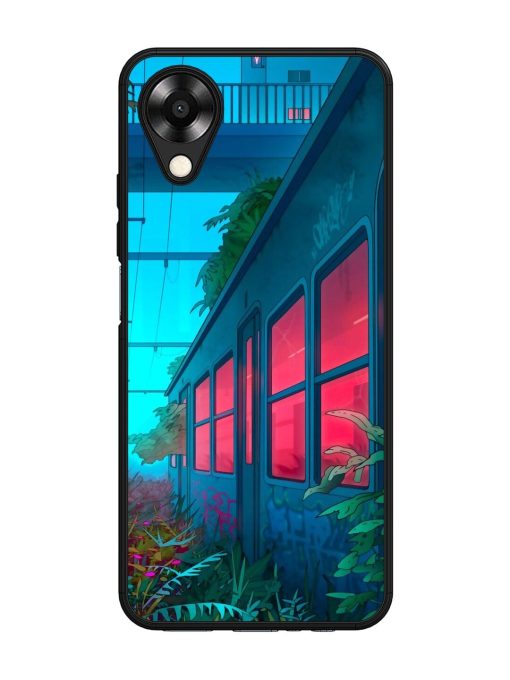 Urban Jungle Glossy Soft Edge Case for Oppo A17K Chachhi