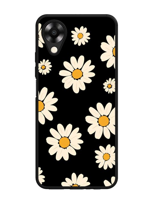 Daisies In The Night Glossy Soft Edge Case for Oppo A17K Chachhi