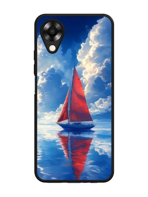 Crimson Sails Glossy Soft Edge Case for Oppo A17K Chachhi