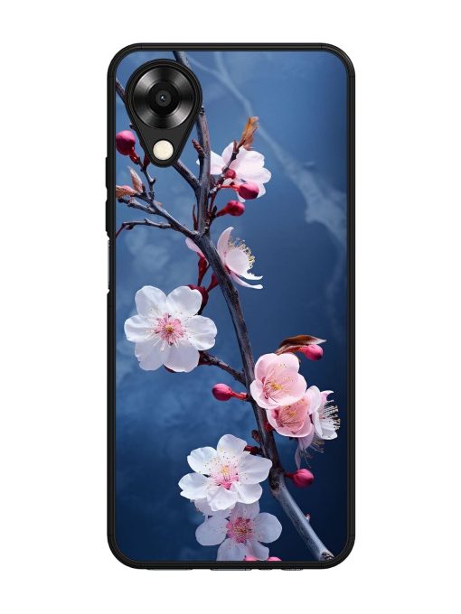 Delicate Blossoms Glossy Soft Edge Case for Oppo A17K Chachhi