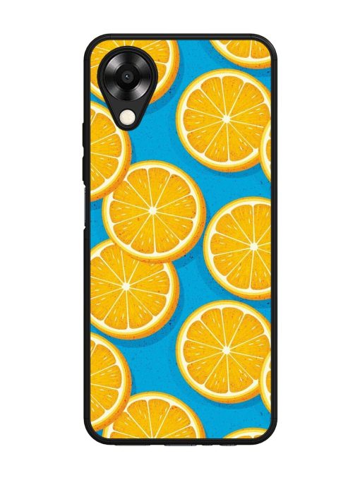 Citrus Symphony Glossy Soft Edge Case for Oppo A17K