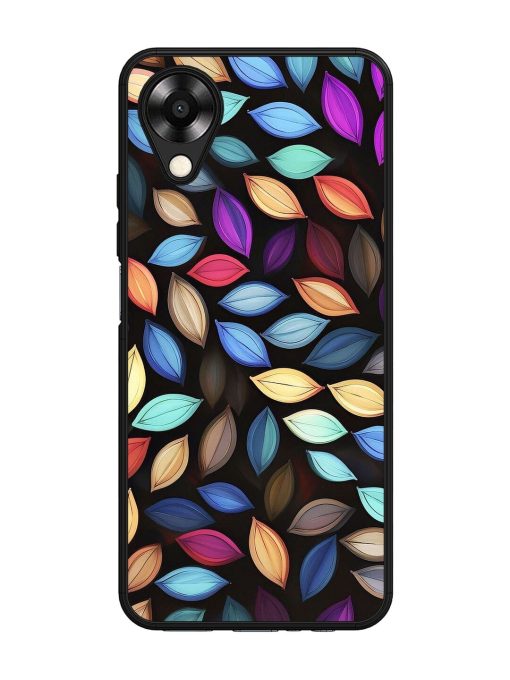 Colorful Kaleidoscope Glossy Soft Edge Case for Oppo A17K Chachhi