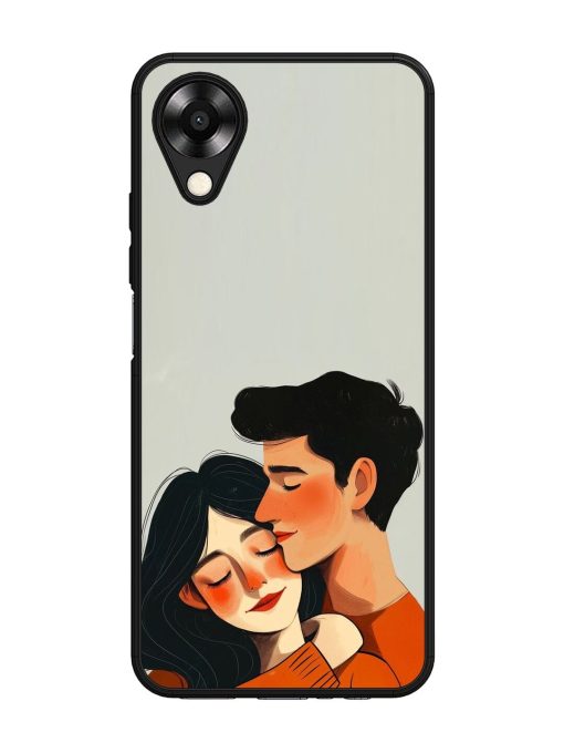 Craft Couples Glossy Soft Edge Case for Oppo A17K