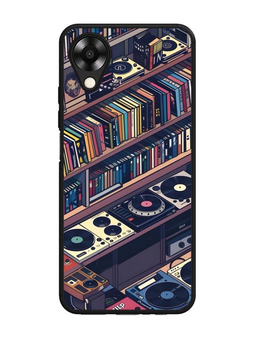 Music Lover'S Haven Glossy Soft Edge Case for Oppo A17K Chachhi